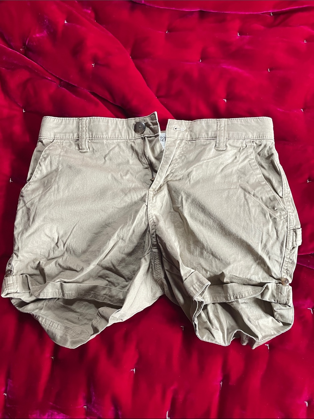 Boston Traders Tan Cargo Shorts
